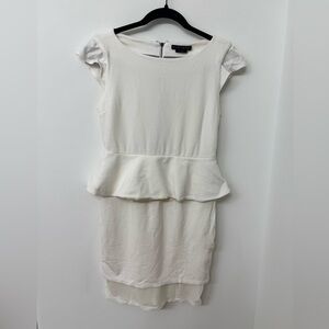 Alice + Olivia Peplum Midi Dress